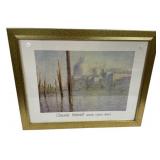 26"h., 31"w Claude Monet Grand Canal Venice Prin