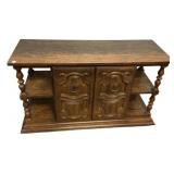 Spanish Mediterranean server buffet 29"h., 48"w