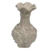 Imperial Glass Loganberry vase Satin 10"
