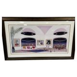 Fanch Ledan Veranda Matisse Oval Lounge Serigraph