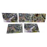 5 Large Mary Anderson Notecard Prints
