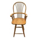 Oak Windsor Bar Stool 24"