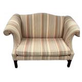 20th Chippendale Style Upholstered Loveseat 55"