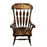 Virginia House Tavern Pine Colonial Stenciled Rock