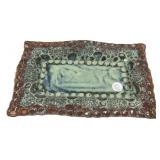 Fingerprint Pottery Pontotoc MS Dish 12"w