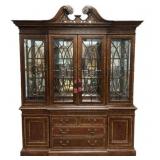 Universal Furniture China Cabinet 93"h., 74"w, t