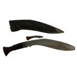 Antique Nepalese Bhojpure Kukri Fighting Knife 16"