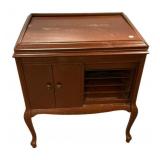 Victrola Talking Machine Cabinet 33"h., 28"w