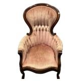 Victorian Gents Parlor Arm Chair