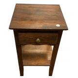 Small Side Table 27"h., 15"w