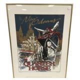 New Orleans Quarter Horse Signed Ron Picon 30"h.,