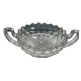 12"w Fostoria American Clear Trophy Bowl