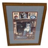 21"h., 16"w Betty McCool Print