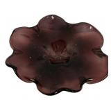 11"dia Heavy Art Glass Center Bowl