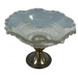 Sterling Base Compote 4"h