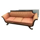 Victorian Regency style mahogany Sofa 7