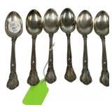 174 Grams 6 Chantilly Gorham Teaspoons
