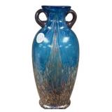 Dale Tiffany Favrile Art Glass Vase in a Milano Am