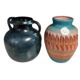 Southwest Signed Pottery Vessels 6"