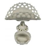 Westmoreland Banana Boat Milk Glass Compote and Bo