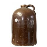 13"h Brown Beehive Whiskey Jug