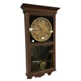 L. Gilbert Clock Company Wall Clock 39"h.,16"w