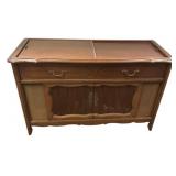 Magnavox Mid Century Radio Cabinet 30"h., 48"w