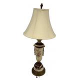 31"h Porcelain Urn Vase