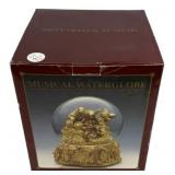 Musical Water globe Holiday with the Graceful Nati