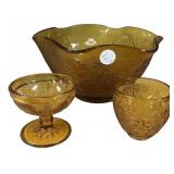 Indiana Glass for Tiara Bowl and Cups