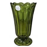 8 1/2" Fairfield Pattern Avocado Green Footed Bou