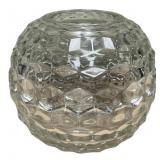 5" Fostoria American pattern clear glass fairy la