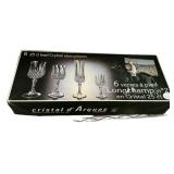 25 Crystal Arques Stemware