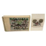 Signed Ethel Wright The Share Cropper and Signed C