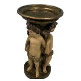 12" Ceramic Candle Stand