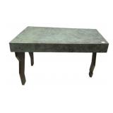 Contemporary Style Three Leg Accent Table 17"h.,
