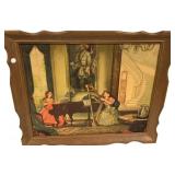 Midday Musicale Print by Arnold Kohn 29"h., 35"w