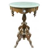 VTG Victorian Mahogany Round Pedestal Table
