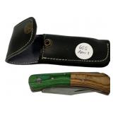 MHS Damasus Style Pocket Knife