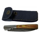 MHS Damasus Style Pocket Knife