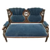 Eastlake Parlor Settee 50"w