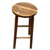 Wooden Barstool
