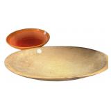 Wood Dough Bowl 23", and Bowl