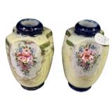 Pair of Nippon Japan Vases 4"