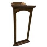 49"h., 23"w Late 20th Century Wall Rectangle Mir