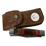 MHS Damasus Style Pocket Knife