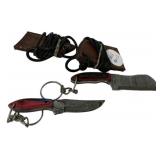 MHS Damasus Style Two Pocket Knives