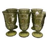 6 Fostoria Argus iced tea glasses