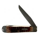 Case 6254 SS Caramel Trapper Folding Knife