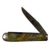 Case 9254 SS Abalone Corelon  Folding Knife